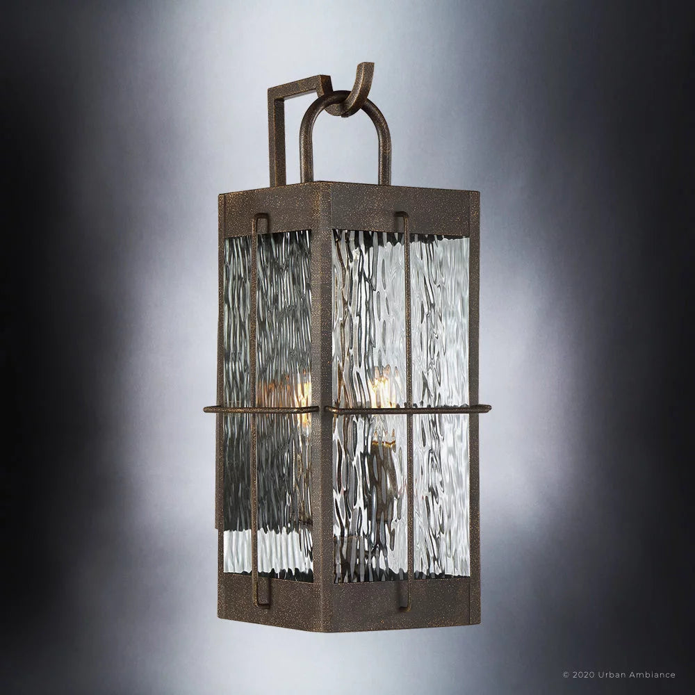 19.00''H x 8.25''W Urban Bronze Outdoor Wall Sconce K69176