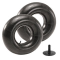 2 Tire Inner Tubes 22x12x8 22x9x8 TR13 Straight Valve Z582