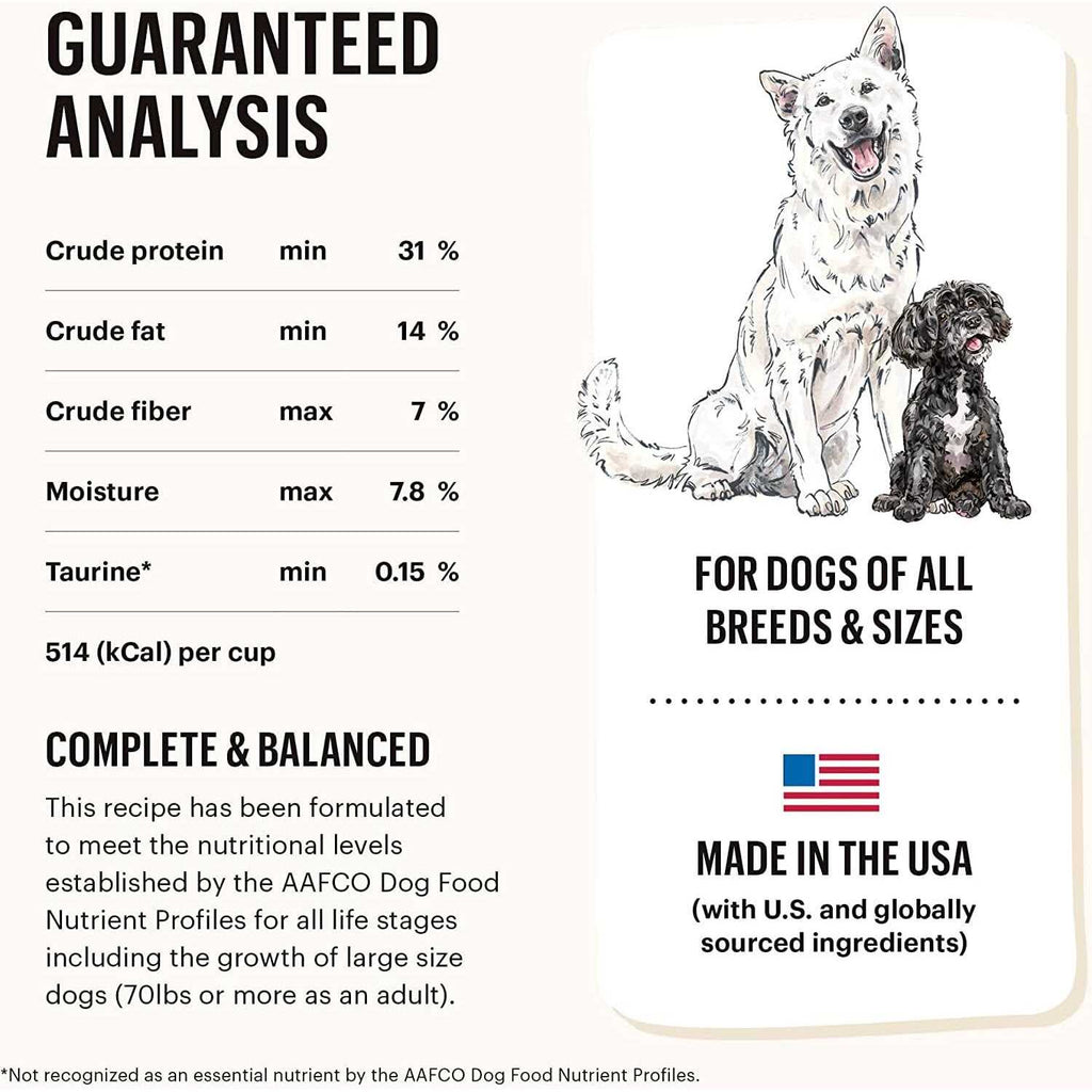 Dehydrated Grain Free Beef Dog Food Q483