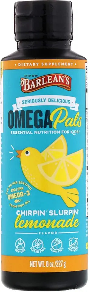Organic Omega-3 Fish Oil Supplement 8 fl oz M8135