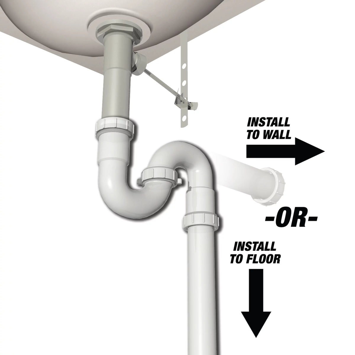 Bathroom Drain Repair Kit J6713