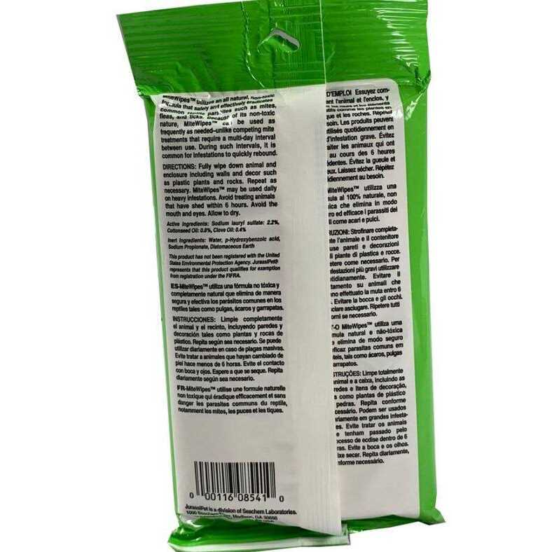 Mite Flea and Tick Control 26 Wipes O1131