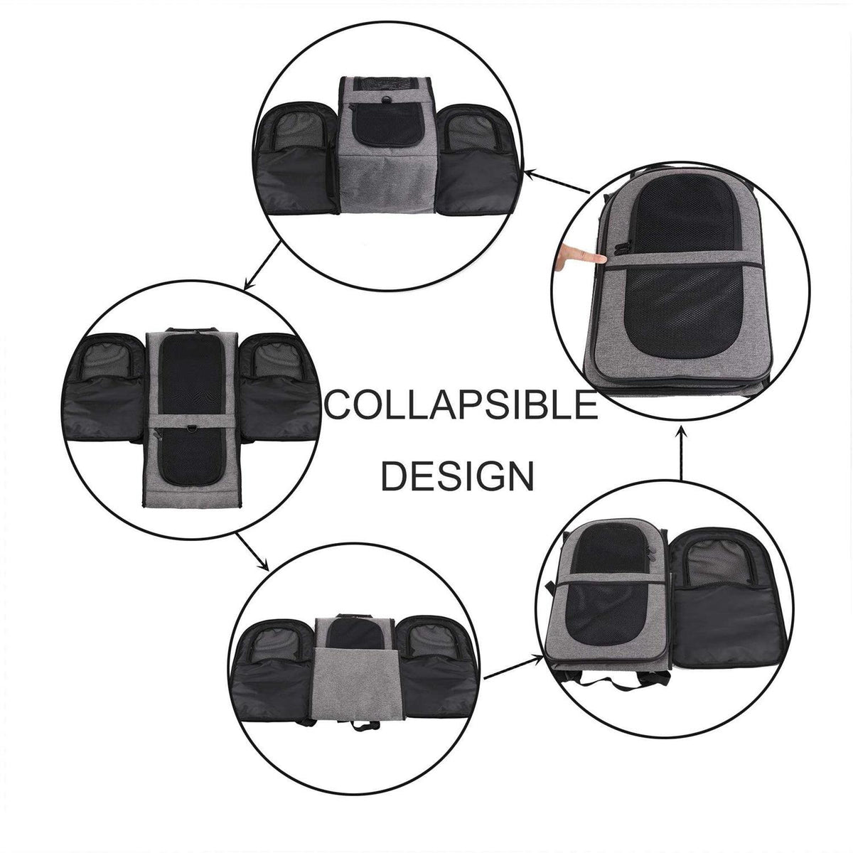 Pet Carrier Backpack for Cats and Dogs X6286