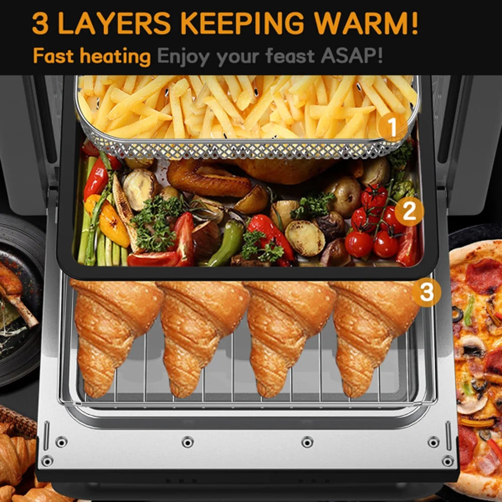 20Qt Convection Air Fryer Toaster Oven H854