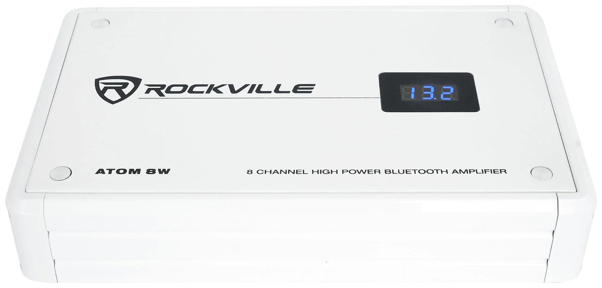 8 Channel 3500 Watt Marine Amplifier with Bluetooth W145943