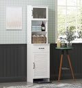 63 Freestanding Bathroom Storage Cabinet with Double Doors and Drawers V5212