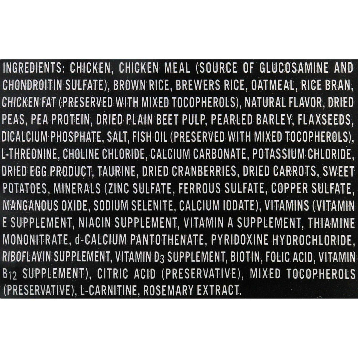 Chicken & Brown Rice Recipe Dry Dog Food Q78747