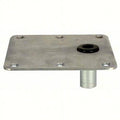 Stainless Steel Square Base with Satin Finish J74817