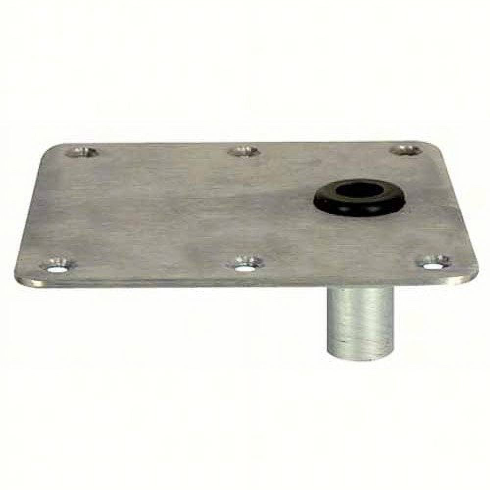 Stainless Steel Square Base with Satin Finish J74817