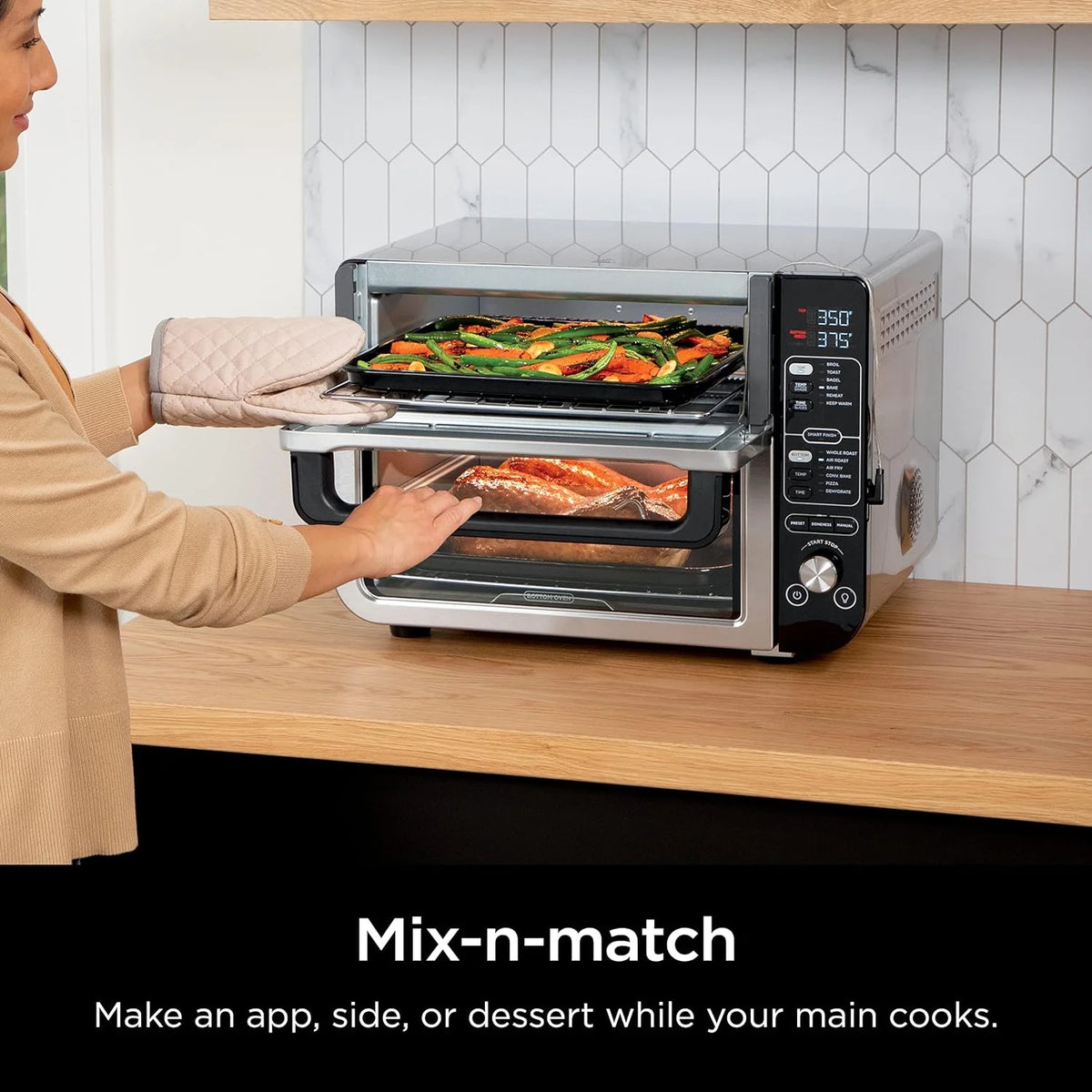 Stainless Steel Double Oven with Air Fry U7695