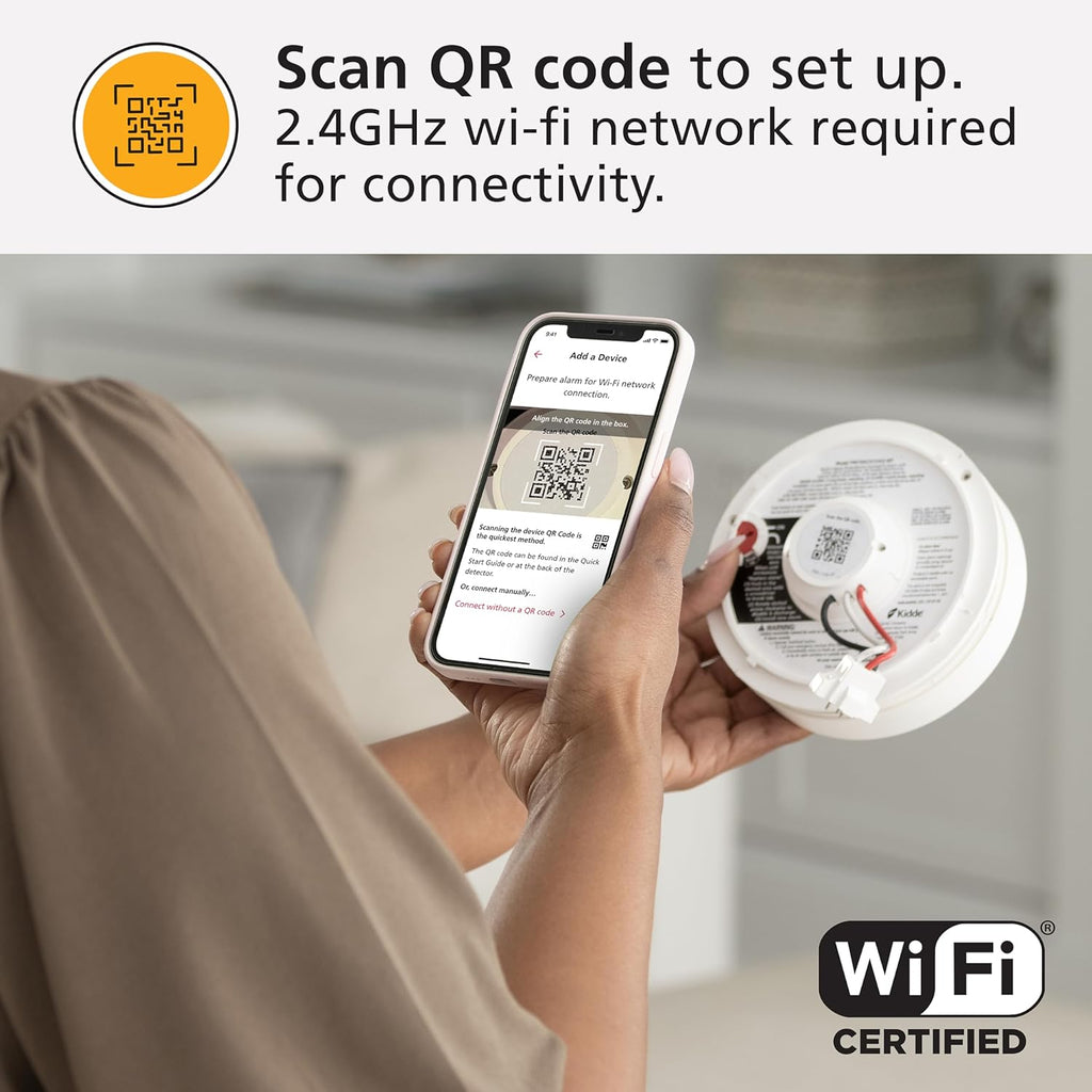 2 Pack Smart Smoke & Carbon Monoxide Detector X138880