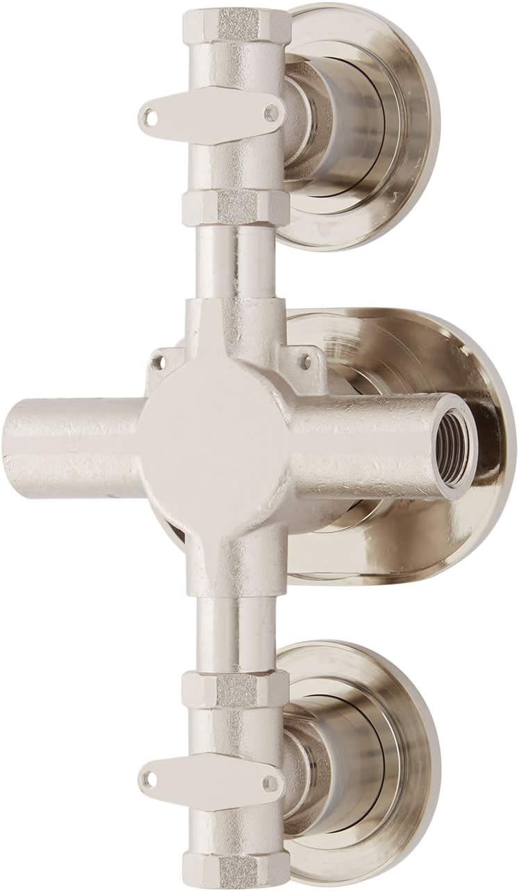 Thermostatic Shower System with Rainfall Shower Head and Hand Shower S2515