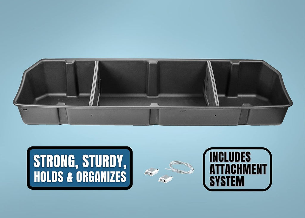 Under Seat Storage Box for Ford F-150 SuperCrew and SuperDuty Crew Cab K2388