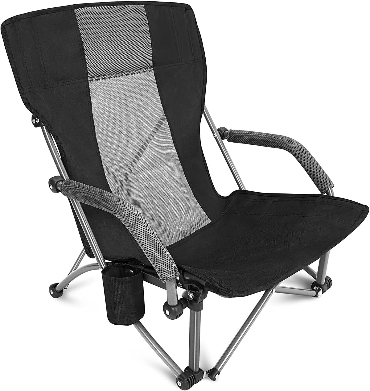 Low Sling Folding Beach Chair with Carry Bag E38835