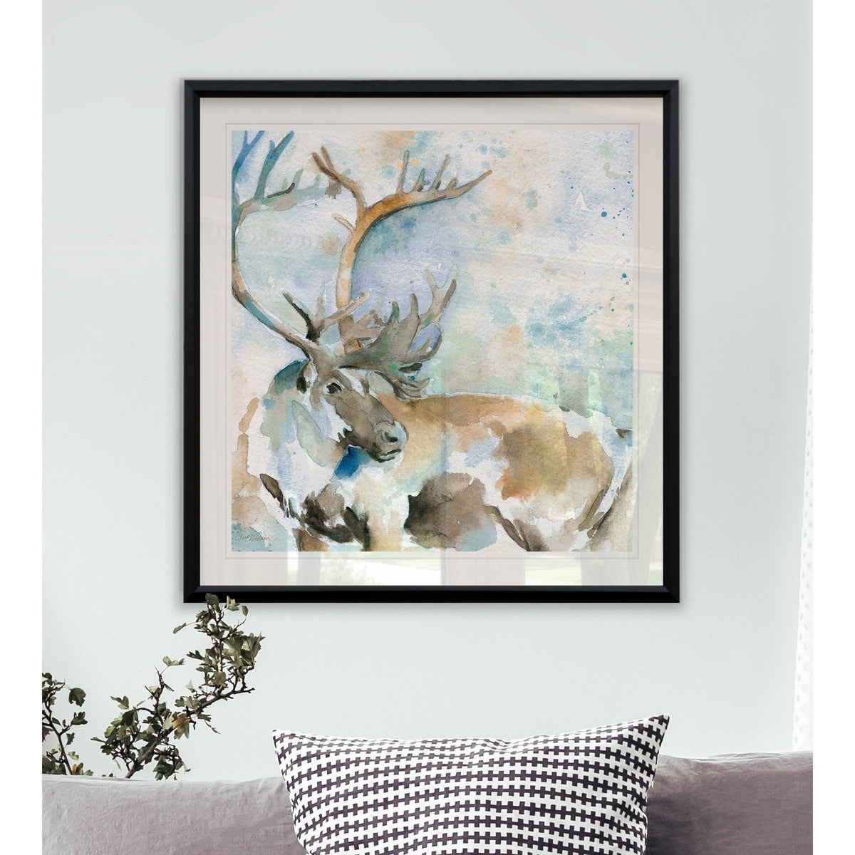 Framed Giclee Print 38x38 T157