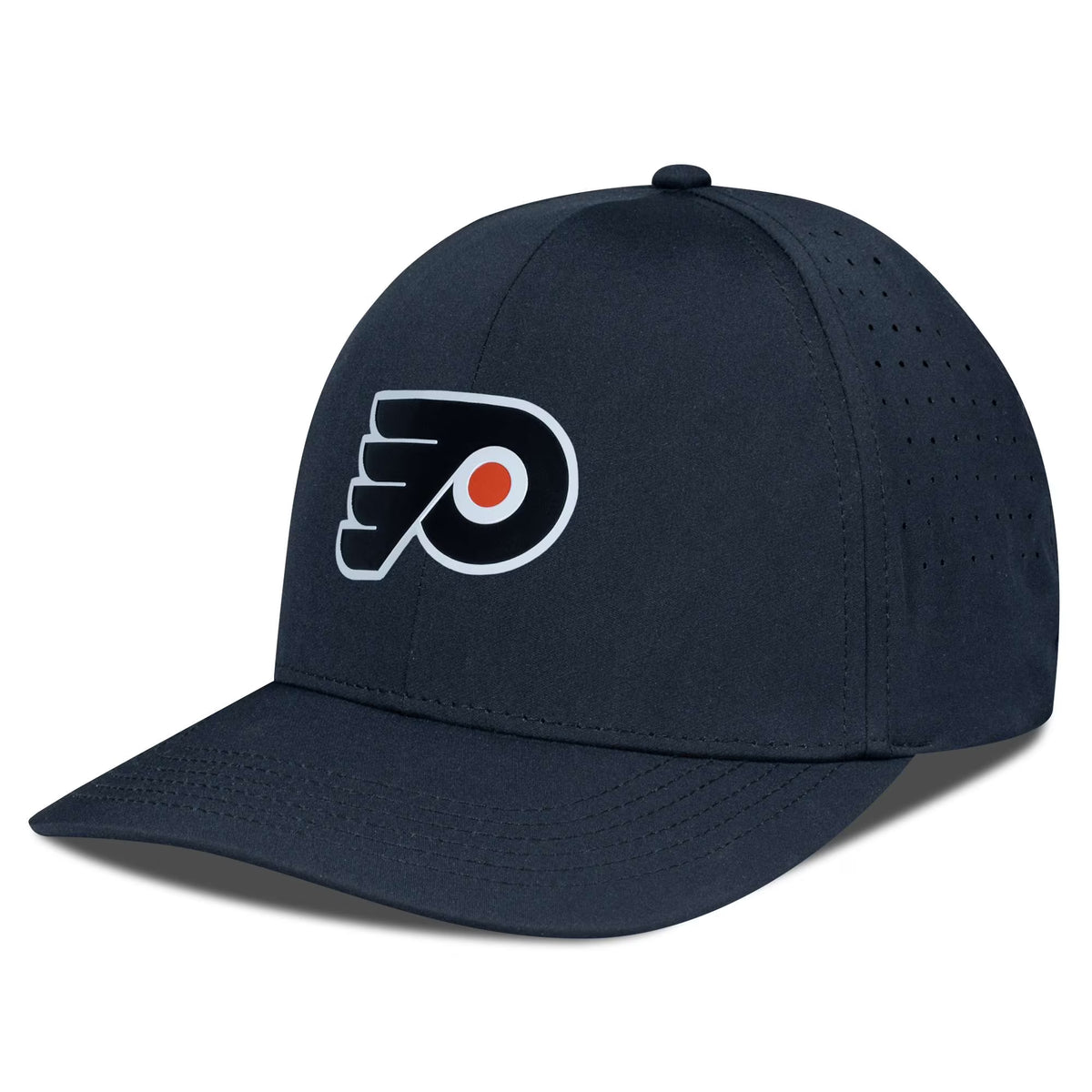 Black Philadelphia Flyers Zeta Flex Hat G12650