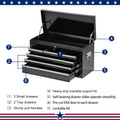 8-Drawer Rolling Tool Cabinet with Wheels W2228