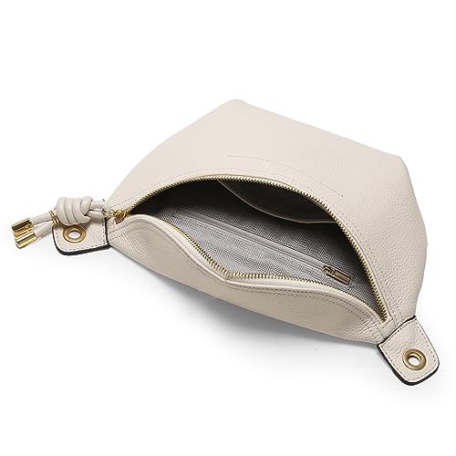 Genuine Leather Waist Packs with Chain Straps Z495