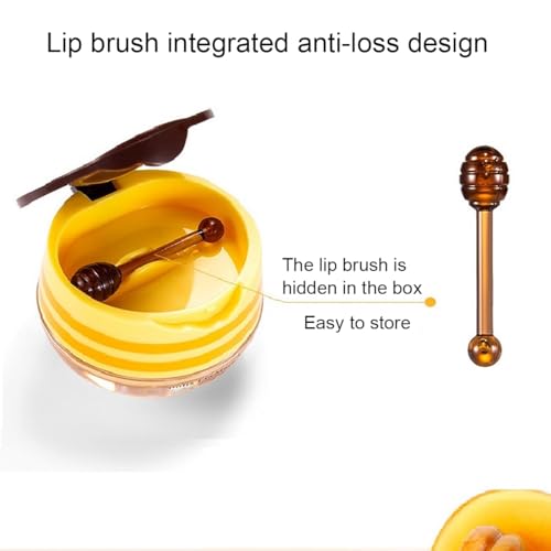 6 PCS Lip Balm Set (Honey, Strawberry, Watermelon, Apple Lime, Cherry, Mint) E474545
