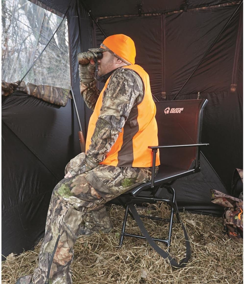 Portable Folding Hunting Blind Chair with Armrests F8608