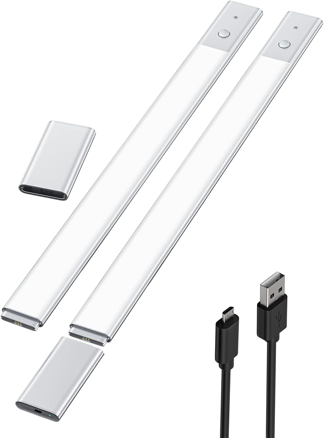 Under Cabinet Lights 48 LED Motion Sensor Light Indoor Wireless Rechargeable 2 Pack V930180