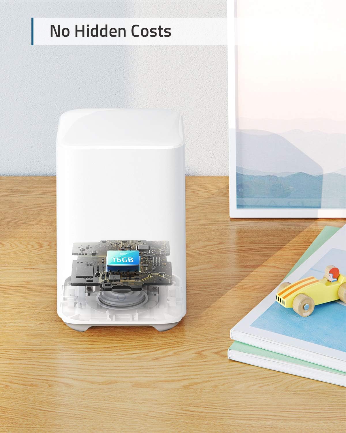 Wireless Add-on Camera, 2K Resolution, 365-Day Battery Life G589