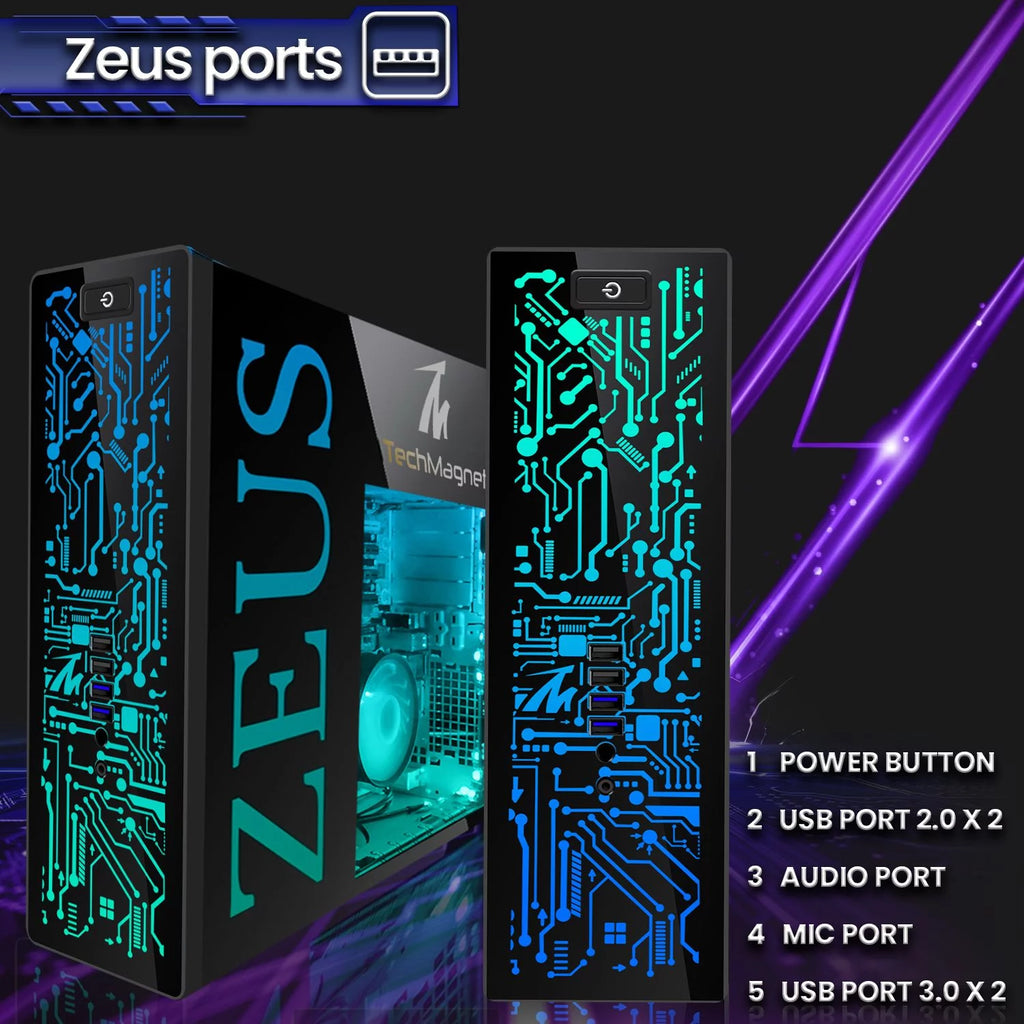 32GB RAM 1TB SSD 4TB HDD Intel i7 6th Gen GT 1030 27 Inch 165hz Gaming Monitor Refurbished Desktop PC J4799