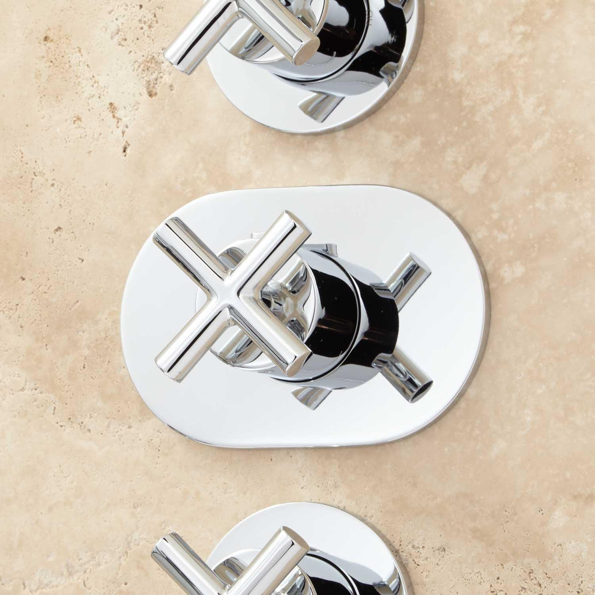Thermostatic Shower System with Rainfall Shower Head and Hand Shower S2515
