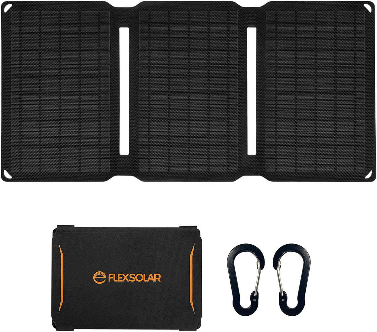 15W Foldable Monocrystalline Solar Panel Charger C87999
