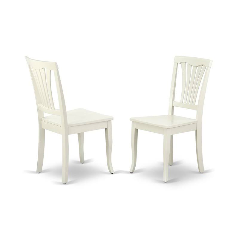 5pc White Rectangular 60 inch Table and 4 Chairs W4890