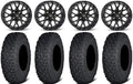 15 Wheels Black 32 Tires 4x137 Bolt Pattern Lug Kit D272398