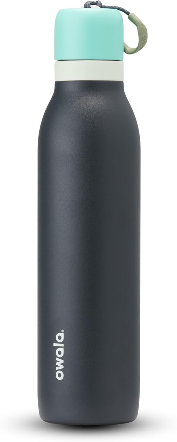 24 oz Insulated Stainless Steel Water Bottle and Bottle Brush Cleaner Set R994
