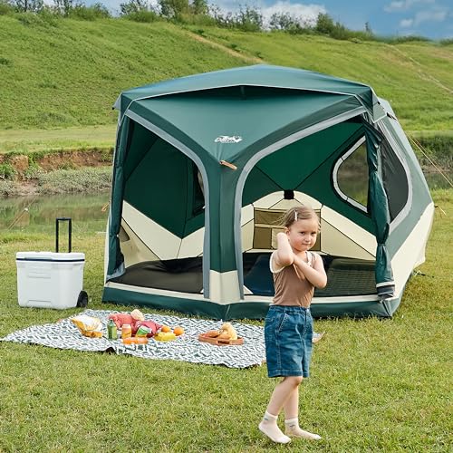 4/6/8 Person Instant Cabin Tent A1466