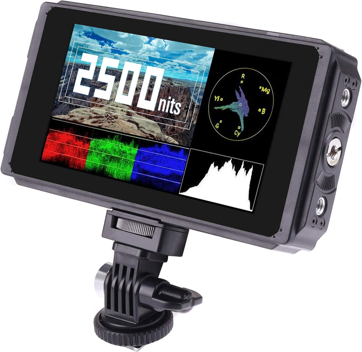 5 Inch IPS DSLR Camera Field Monitor Touch Screen 4K HDMI 3G SDI X288576