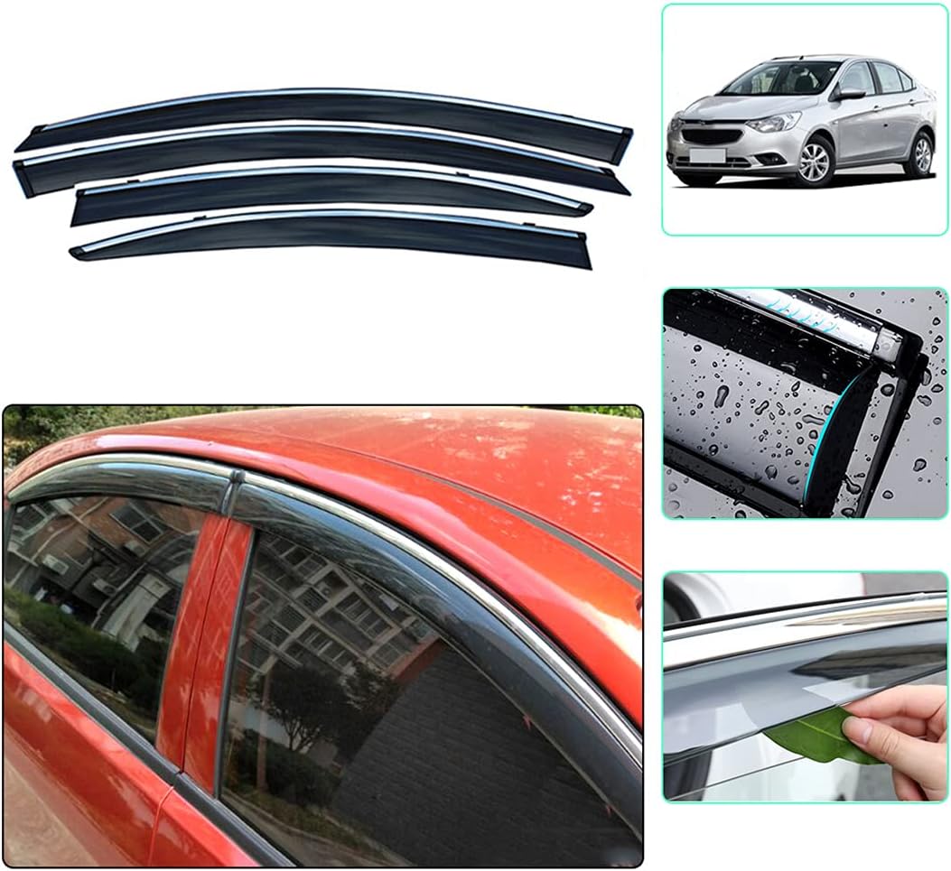 Side Window Deflector 4 Pcs Set Y426743