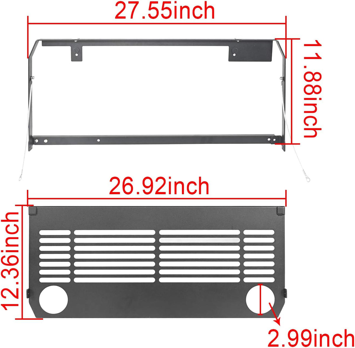 Foldable Tailgate Table Cargo Shelf M9077