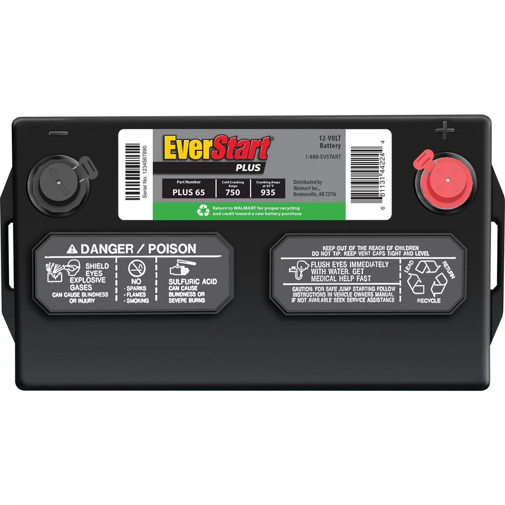 Group Size 65 12 Volt 750 CCA Lead Acid Automotive Battery Z281671