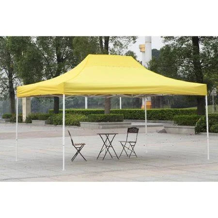 Yellow Steel Pop-Up Canopy C21166