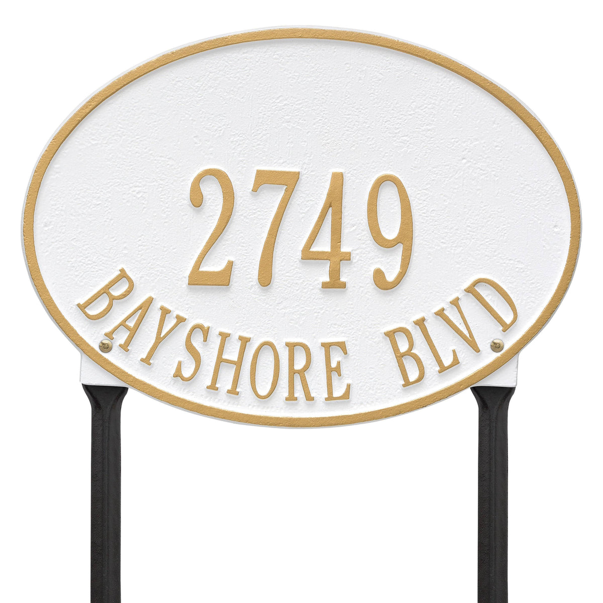 Two Line Address Plaque L196890