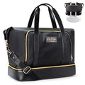 Womens Travel Weekender Bag with shoe compartment U411691