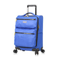Ultra Lightweight Carry On Expandable Softside 20 Inch Luggage Small Rolling Bag Durable 8-Spinner Wheels Suitcase Royal Blue G902