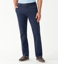 Blue Flat-Front Chino Pant O22580