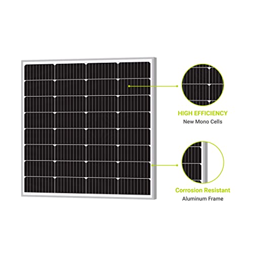 100W 12 Volt Monocrystalline Solar Panel L778956