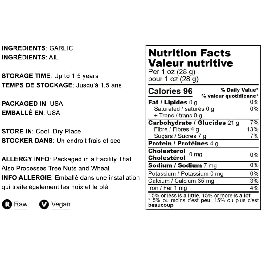 Granulated Garlic, 1 Pound Dried Coarse Garlic Granules Q27831