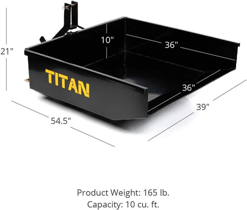 10 Cu. FT Self-Dumping Dump Box B66728