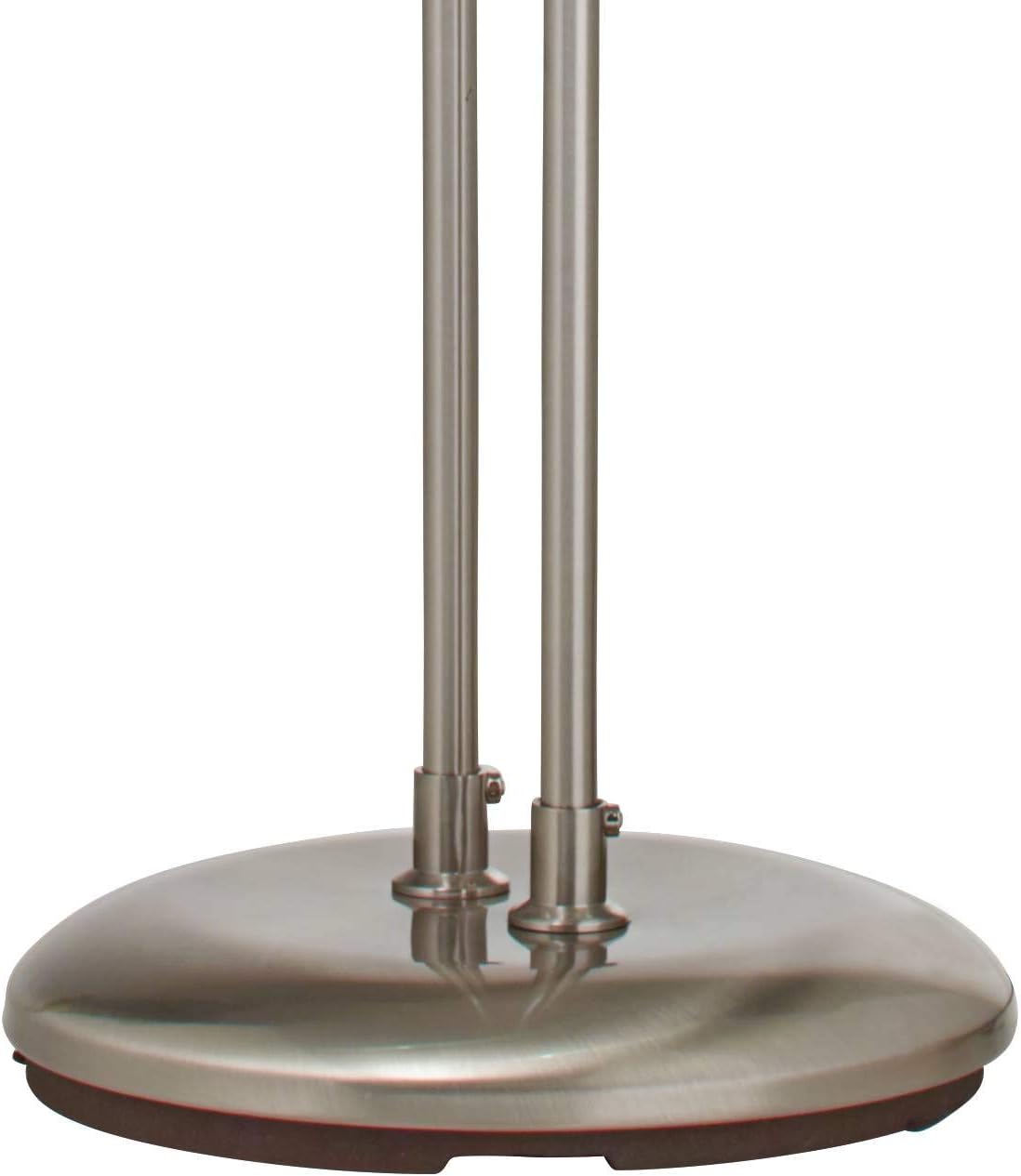 Brushed Nickel Silver 2-Light LED Pharmacy Lamp G461