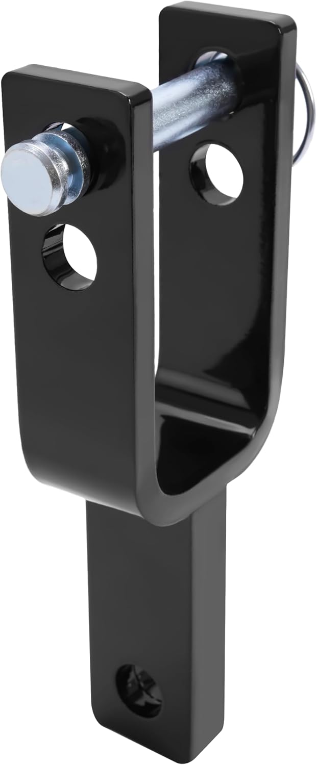 Black Steel Quick Hitch Adapter for Category 1 3-Point Tractors Z18734