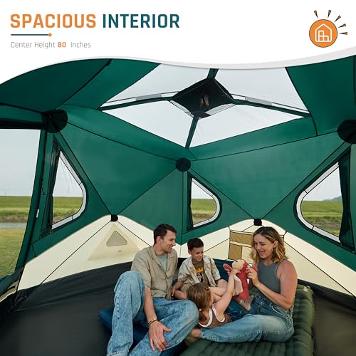 4/6/8 Person Instant Cabin Tent A1466