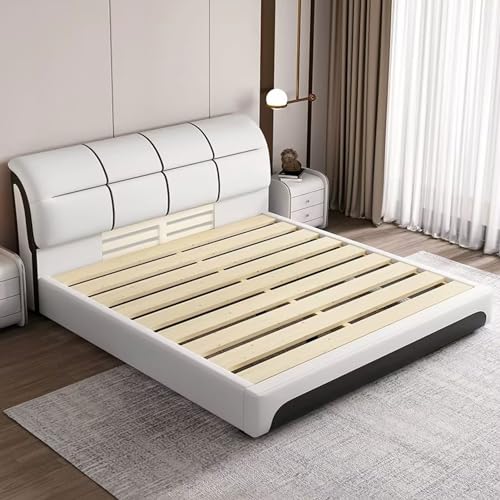Leather Bed D758