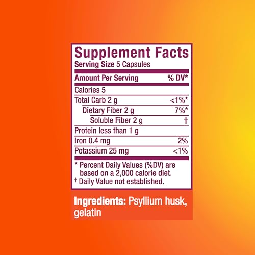 160 Count Plant Based Fiber Supplement, Pack of 2 L70474
